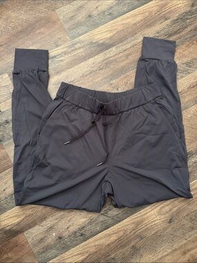 Santiny Lightweight Gray Jogger Pants with Drawstring Size Medium